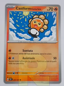Castform Sonnenform® Strahlende Funken 020/191® Common® Pokemon® Deutsch - Bild 1 von 1
