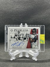 2019 Panini National Treasures MICHAEL VICK Peerless On Card Auto /25 Falcons