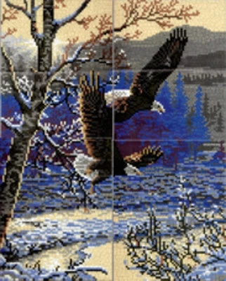 Mini Stecksystem Winter Flight ca. 10.000 Teile mit XXL-Steckvorlage Nr. 41238 - Bild 1 von 4