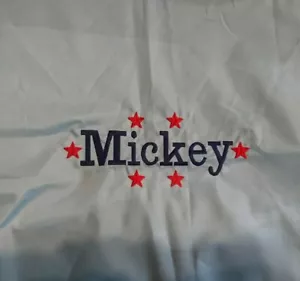 Light Blue Bucket Cover with Mickey & Stars Embroidered On - Picture 1 of 1