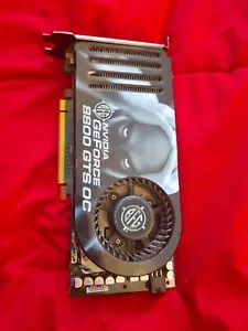 NVIDIA BFG GeForce 8800 GTS OC Video Card, PCIE-16X - Picture 1 of 9