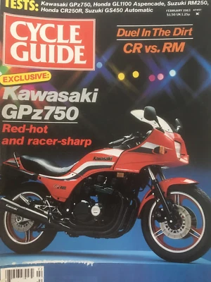 Cycle Guide Magazine February 1983 - Image 1 of 3