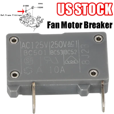 Fan Motor Breaker For Kawasaki 650 750 Brute Force 2005 - 2013 Mule 4010 Prairie - Image 1 of 4