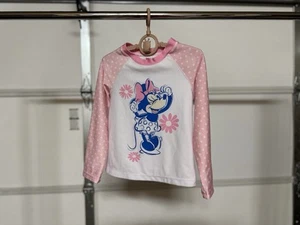 Girls Disney Junior Minnie Swimsuit Top ~ Size 5T - Picture 1 of 1
