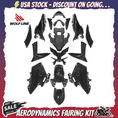 WOLFLINE Bodywork Fairings Kit For Yamaha T MAX 560 XP 2022-2023 Unpainted ABS - Image 1 of 4