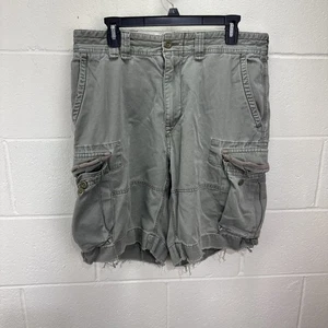 Pantalones Cortos Polo Ralph Lauren Utility Carga Talla 34 Verde 9.5 Pulgadas Entrepierna Envejecidos - Imagen 1 de 23
