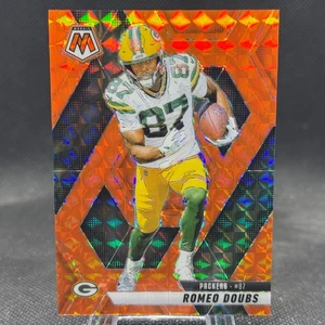 Romeo Doubs 2025 Panini Mosaic Football Orange 199/199 Green Bay Packers #130 - Bild 1 von 2