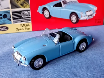 Lledo Vanguards MGA Open Top - Irish Blue - 1:43 Limited Edtion VA05002 - Superb - Image 1 of 4