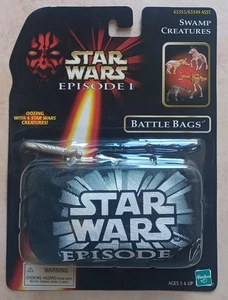 1998 Hasbro Star Wars Episode 1 BATTLE BAGS Swamp Creatures Set C1 - Picture 1 of 2