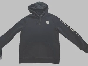 Carhartt - Felpa con cappuccio - Ragazzo Medium (8/10) Nero - Pullover - Spell out - Gioventù - Foto 1 di 12