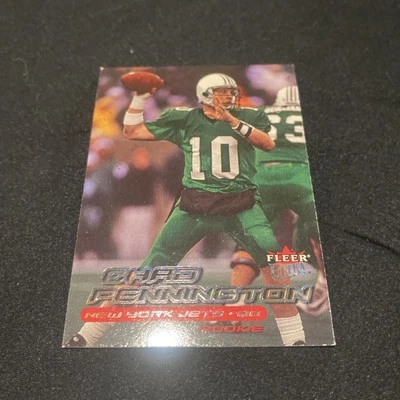 2000 Fleer Ultra #226 Chad Pennington Rookie RC New York Jets Marshall Ding - Image 1 of 4