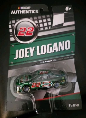 2024 Nascar Authentics Wave 6 Joey Logano Hunt Bros Pizza Green Chase Car #22 Foto 1 de 2