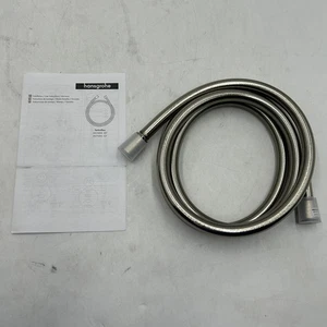 Hansgrohe 28274830 Tubo doccia 80" nichel lucido Techniflex - Foto 1 di 8