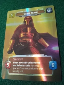 STAR WARS UNLIMITED LEGENDS OF THE FORCE SHOWCASE #1021 DARTH REVAN - Picture 1 of 2