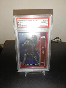2023 Topps Finest Star Wars Red Refractor /5 PSA 10 K-2SO #FN-76 1u6 - Picture 1 of 2