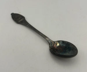 Vintage Hawaii The Aloha 50th State Sterling Silver Souvenir Spoon Denmark - Picture 1 of 8