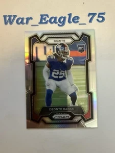 2023 Panini Prizm Deonte Banks #376 - Silver Prizm - RC🧢 - Picture 1 of 2
