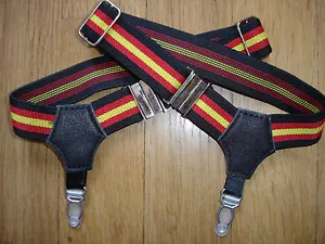 Men's Socks Strumpfbänder Strapshalter feste Socken NEOFAN A1 schwarz rot gelb - Bild 1 von 7