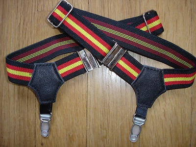 Herren Socken Strumpfbänder Träger NEOFAN Sockenhälter Schick Ref A01