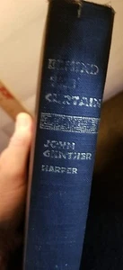 BEHIND THE CURTAIN by JOHN GUNTHER 1949 HARDCOVER 1st Edition - Imagen 1 de 7