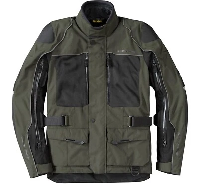 Scorpion Yosemite Mens Textile Motorcycle Jacket Dark Olive - Image 1 of 2