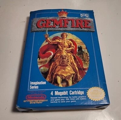 Gemfire (Nintendo Entertainment System, 1992) CIB, TESTED - Image 1 of 4