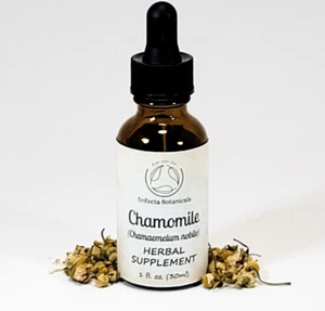 Suplemento herbal de manzanilla / Tintura de extracto líquido / Hierba Chamaemelum nobile - Imagen 1 de 10
