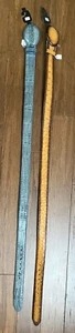 LOS ALTOS Genuine Leather Ostrich or Crocodile Belt NEW - Picture 1 of 5