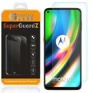 SuperGuardZ Tempered Glass Screen Protector Guard For Motorola Moto G9 Plus - Picture 1 of 11