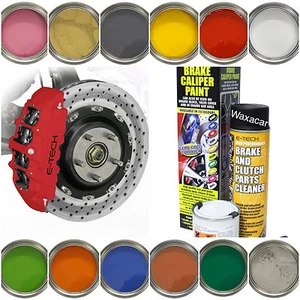 E-Tech Engine Bay, Valve & Wheel Hub Brake Caliper Paint Full Kit - 16 Colours - Picture 1 of 12