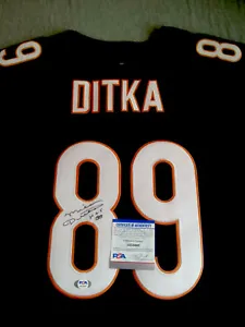 CHICAGO BEARS- MIKE DITKA AUTOGRAPH NIKE JERSEY PSA/DNA CERTIFICATION AI53002 - Picture 1 of 5