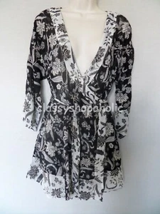 Monsoon Baroque Wrap Top - Size 8 - BNWT - RRP £55.00 - Picture 1 of 8