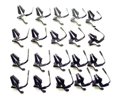 20 para-lamas de porta Chevy moldagem quarto painel corpo prendedores laterais clipes retentores - Imagem 1 de 4