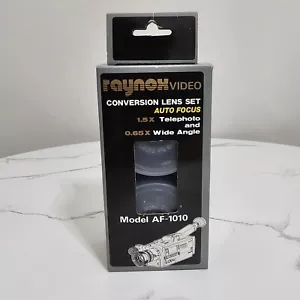 Raynox Video Conversion Lens Set Auto Focus Model AF-1010 - Picture 1 of 4