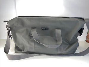 Kenneth Cole Nylon Gray Tote With Shoulder Strap