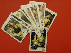 Herald Sun West Coast Eagles 2009 conjunto de equipo de 12 cartas. Lynch, Selwood, Cox, Kerr - Imagen 1 de 1