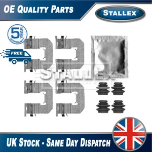 Fits Hyundai Santa Fe Grand Kia Sorento Brake Pads Fitting Kit Rear Stallex - Picture 1 of 4