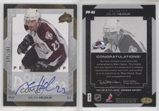 2007-08 O-Pee-Chee Premier Penmanship /100 Milan Hejduk #PP-HJ Auto