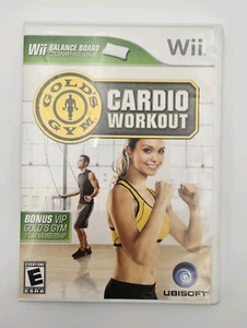 Gold's Gym Cardio Entrenamiento Nintendo Wii Completo con Manual e Inserto - Probado - Imagen 1 de 4