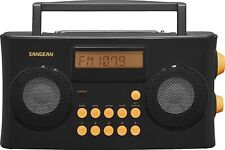 Sangean PR-D17 AM/FM-RDS Portable Radio Specially Designed for The Visually I...
