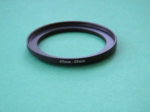 49mm-58mm 49-58 Stepping Step Up Male-Female Filter Ring Adapter 49mm-58mm  - Picture 1 of 2