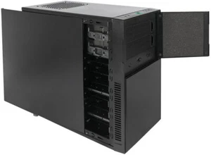 Nanoxia NXDS4B Deep Silence 4 Micro ATX Mini Tower Schallgedämmt schwarz Wie Neu - Bild 1 von 2