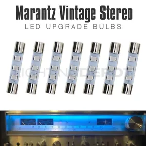 Kit de actualización LED estéreo vintage 7 piezas Marantz 2216B 2218 2226B 2228B 2238B 2252B - Imagen 1 de 4