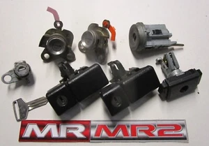 Toyota MR2 MK3 Roadster - japanischer Import vollständiger Schlosssatz & Schlüssel - Bild 1 von 3