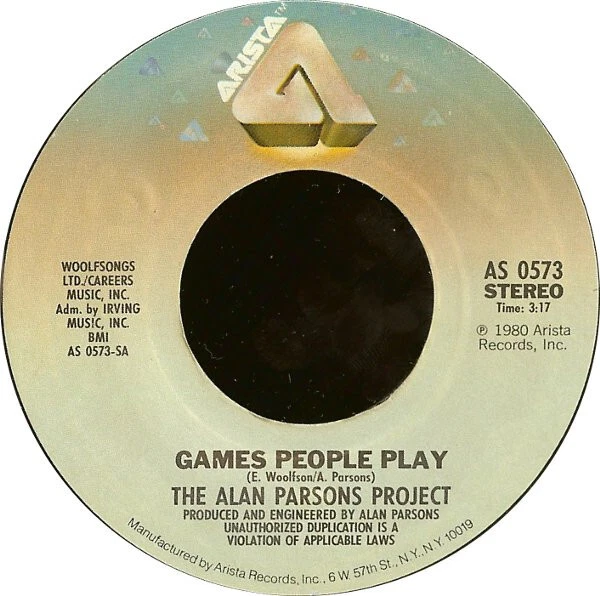 The Alan Parsons Project - Games People Play Foto 1 de 1