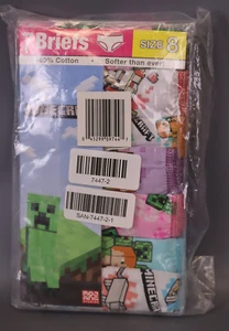 Minecraft Little Girls Underwear 7 Pack Sizes 8 - Picture 1 of 4