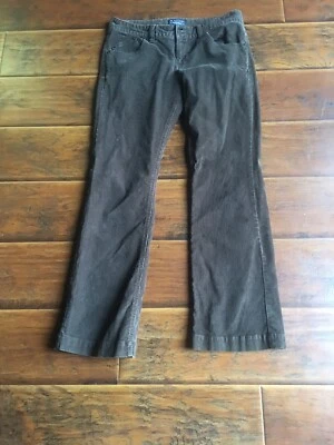 Polo Ralph Lauren Corduroy Pants Jeans 8/30 Womens Button Flap Pockets Stretch   - Image 1 of 4