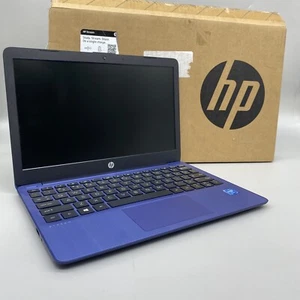 HP Stream Laptop 11 11.6" Celeron N4020 4GB DDR4 64GB SD Blue Laptop in BOX-B - Picture 1 of 6