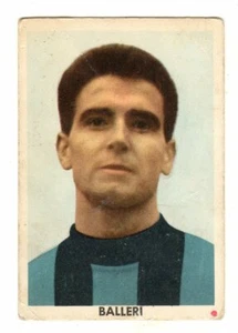 FIGURINA CARTONATA EDI CALCIOCAMPIONI 1961-62 INTER BALLERI NR 177 - Picture 1 of 2