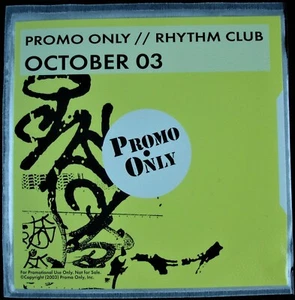 PROMO ONLY "RHYTHM CLUB OCTOBER 2003" DJ PROMO CD COMPILATION 10 TRACKS *NEW* - Picture 1 of 3